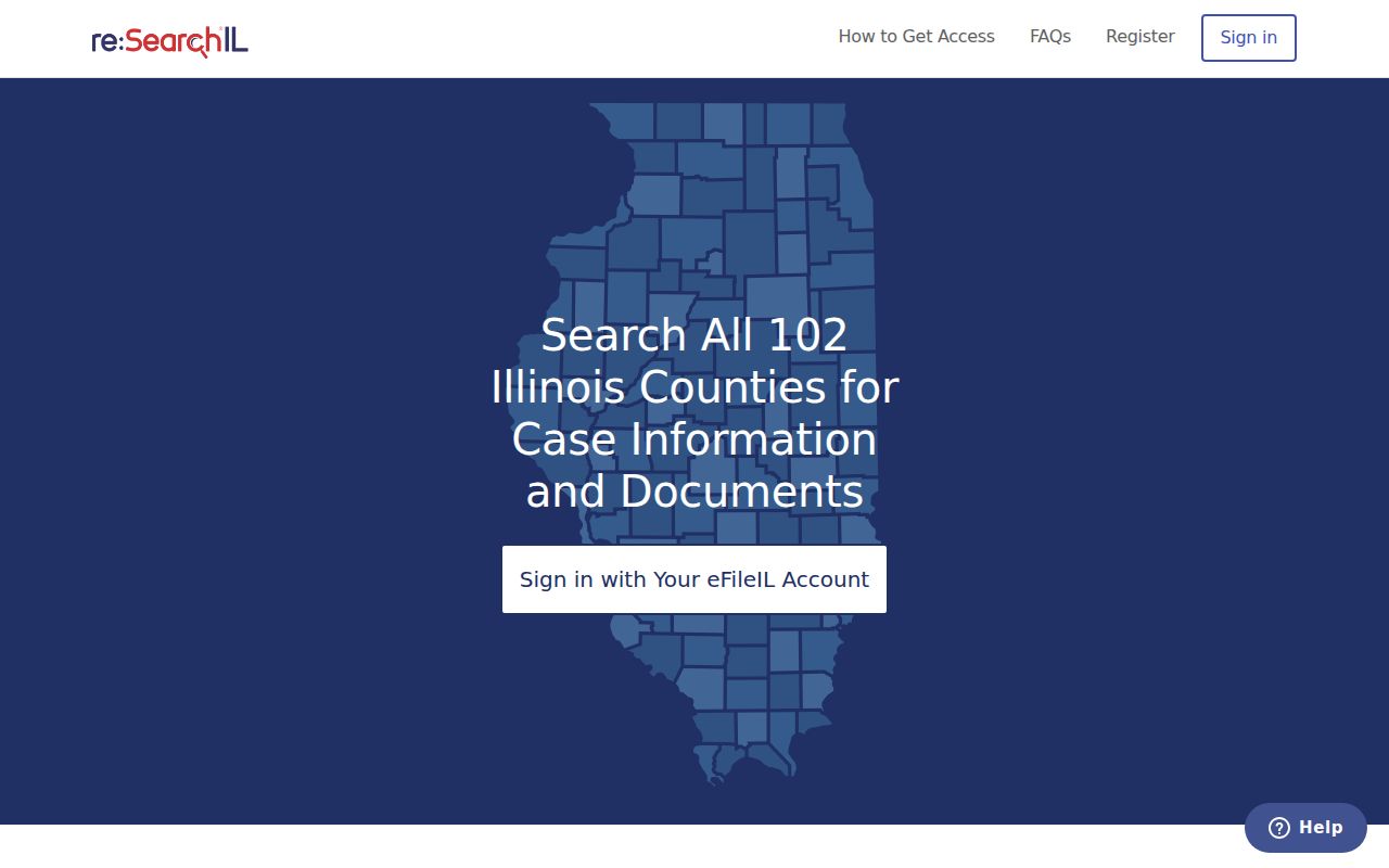 re SearchIL statewide reviewing court records portal